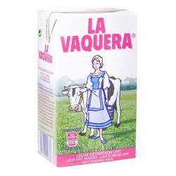 Leche La Vaquera Desnatada Litro (Pack 6 Und.)