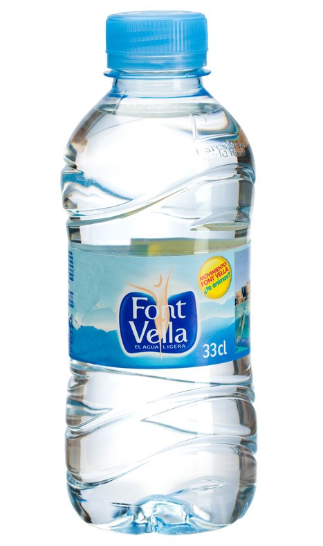 FONT VELLA Agua Mineral Natural Pack 35 u Botellas 33 cc. 0 19381, (1 u.) -  Maosa Oficinas, S.L.