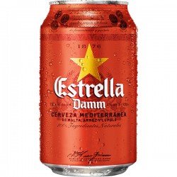 Cervesa Estrella (lata) (Pack 24 Uds.)