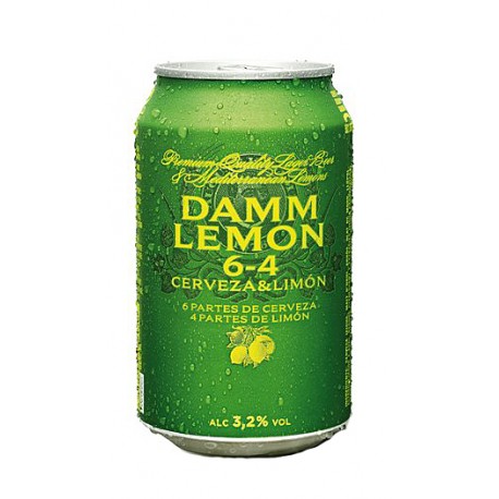 Cervesa Damm Lemon (lata) (Pack 24 Uds.)